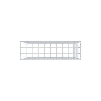 Anbaugabione Typ 4 100 cm x 100 cm x 30 cm (L x H x T), Maschenweite 10 cm x 10 cm, C-Ring