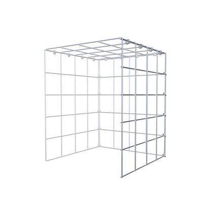 Anbaugabione Typ 4 50 cm x 40 cm x 40 cm (L x H x T), Maschenweite 10 cm x 10 cm, C-Ring