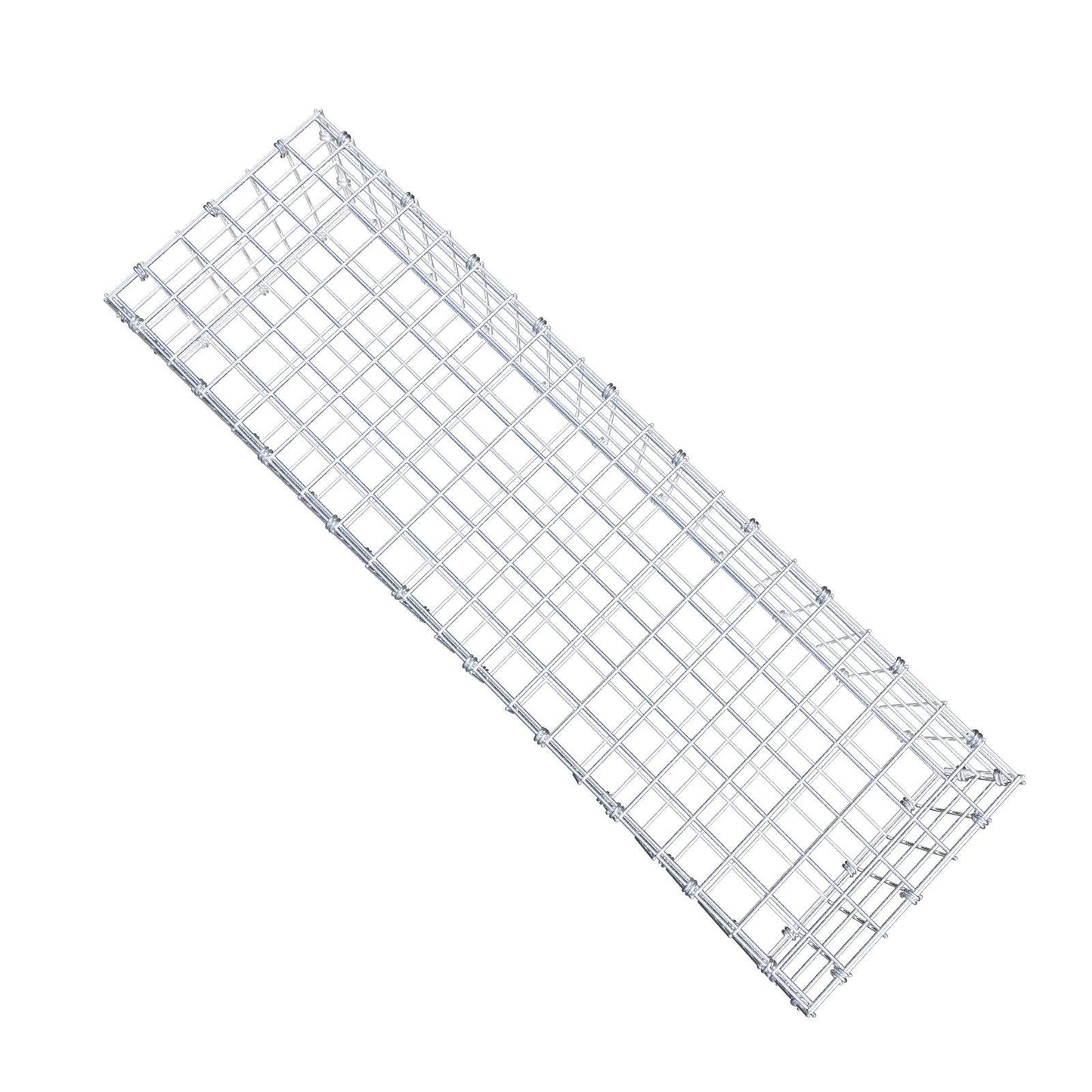 Schanskorf 100 cm x 20 cm x 30 cm (L x H x D), maaswijdte 5 x 5 cm, spiraalring