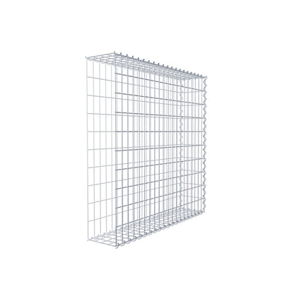 Anbaugabione Typ 2 100 cm x 100 cm x 20 cm (L x H x T), Maschenweite 5 cm x 10 cm, Spirale