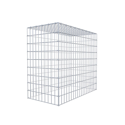 Anbaugabione Typ 3 100 cm x 90 cm x 50 cm (L x H x T), Maschenweite 5 cm x 10 cm, C-Ring