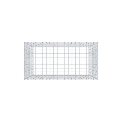 Fourche rapportée type 3 100 cm x 100 cm x 50 cm (L x H x P), mailles 5 cm x 10 cm, anneau C