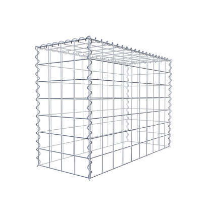 Gavión complementario tipo 3 100 cm x 70 cm x 40 cm (L x A x P), malla 10 cm x 10 cm, espiral