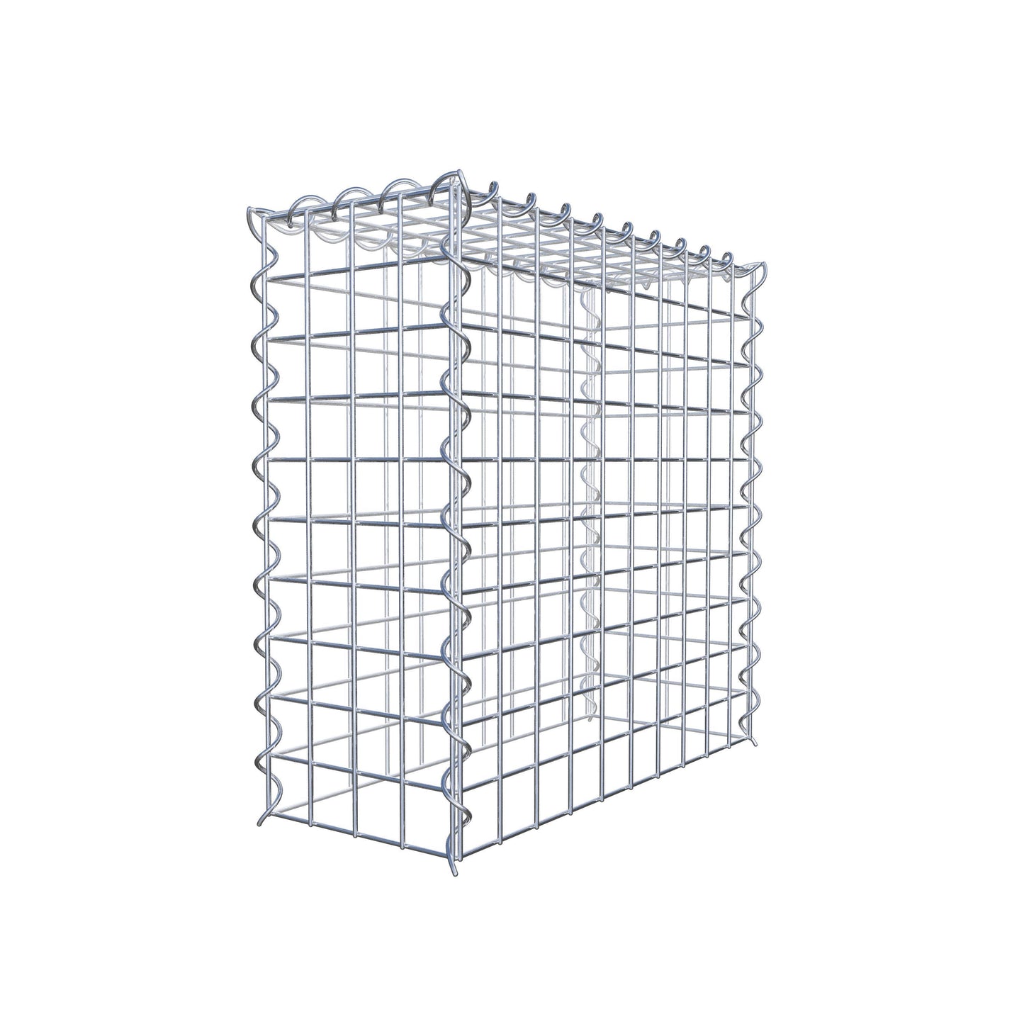 Gavión adicional tipo 3 50 cm x 50 cm x 20 cm (L x A x P), malla 5 cm x 5 cm, en espiral