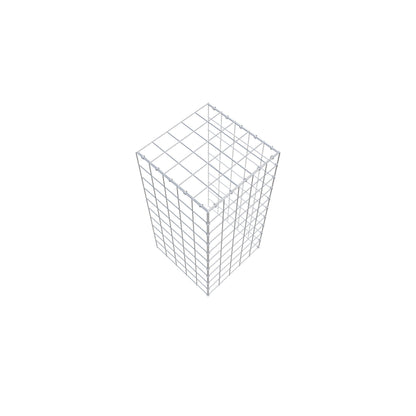 Add-on schanskorf type 4 100 cm x 50 cm x 50 cm (L x H x D), maaswijdte 10 cm x 10 cm, C-ring