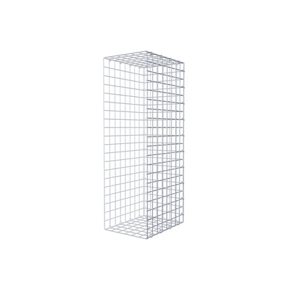 Gavión acoplable tipo 2 100 cm x 40 cm x 30 cm (L x A x P), malla 5 cm x 5 cm, anillo en C