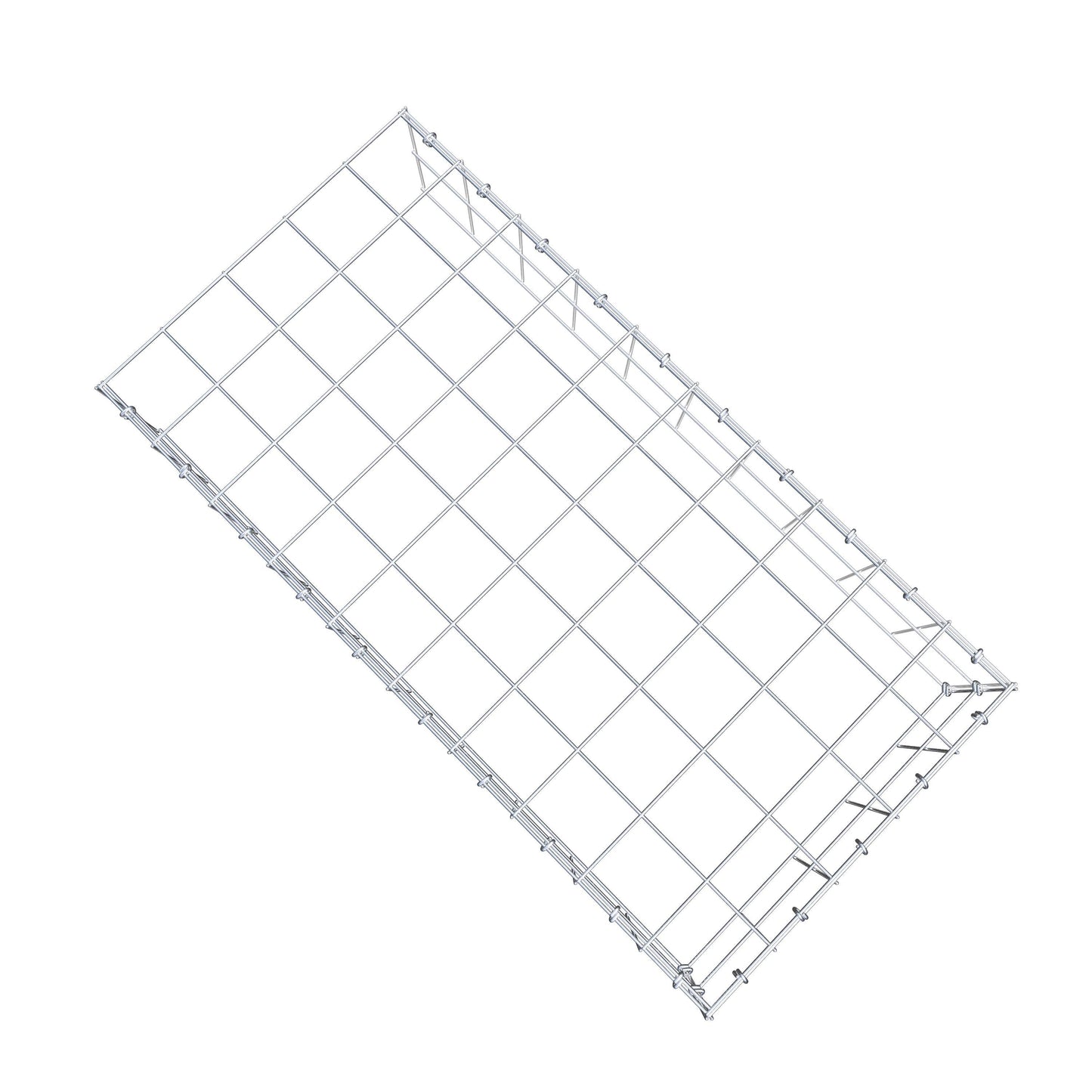 Pila adicional tipo 4 100 cm x 20 cm x 50 cm (L x A x P), malla 10 cm x 10 cm, anillo en C