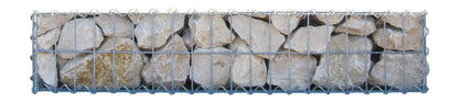 Gavión 100 cm x 20 cm x 30 cm (largo x alto x fondo), malla 5 cm x 10 cm, en espiral