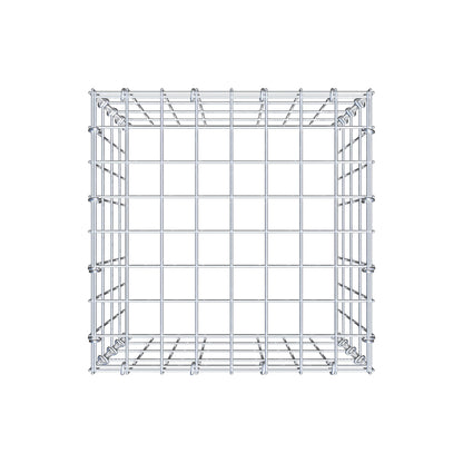 Gabbione aggiuntivo tipo 3 40 cm x 40 cm x 40 cm (L x H x P), maglia 5 cm x 10 cm, anello a C
