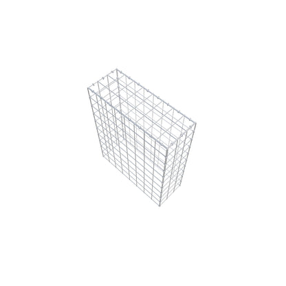 Gabbione aggiuntivo di tipo 3 100 cm x 80 cm x 30 cm (L x H x P), maglia 10 cm x 10 cm, anello a C