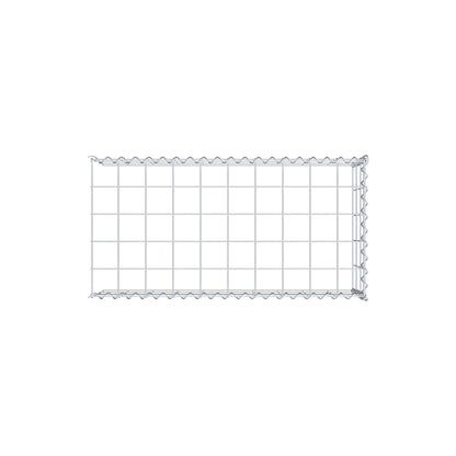 Anbaugabione Typ 4 100 cm x 30 cm x 50 cm (L x H x T), Maschenweite 10 cm x 10 cm, Spirale
