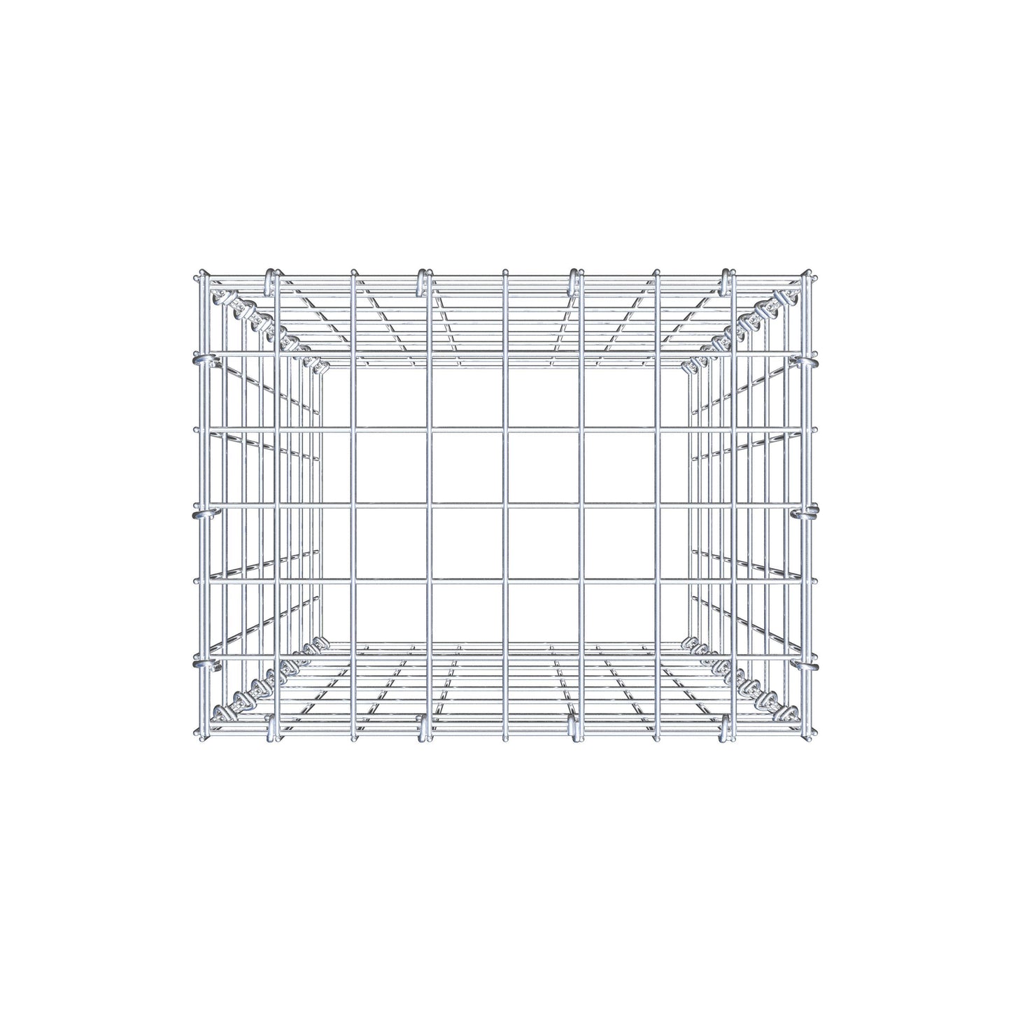 Pile aggiuntivo tipo 3 80 cm x 40 cm x 30 cm (L x H x P), maglia 5 cm x 10 cm, anello a C