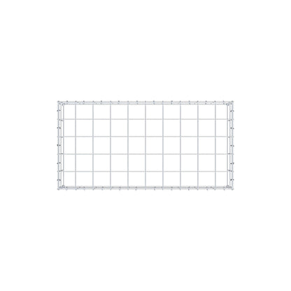 Anbaugabione Typ 3 100 cm x 20 cm x 50 cm (L x H x T), Maschenweite 10 cm x 10 cm, C-Ring