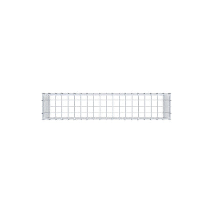 Type 3 oplegkorf 100 cm x 40 cm x 20 cm (L x H x D), maaswijdte 5 cm x 5 cm, C-ring