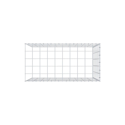 Pile aggiuntivo tipo 4 100 cm x 70 cm x 50 cm (L x H x P), maglia 10 cm x 10 cm, anello a C