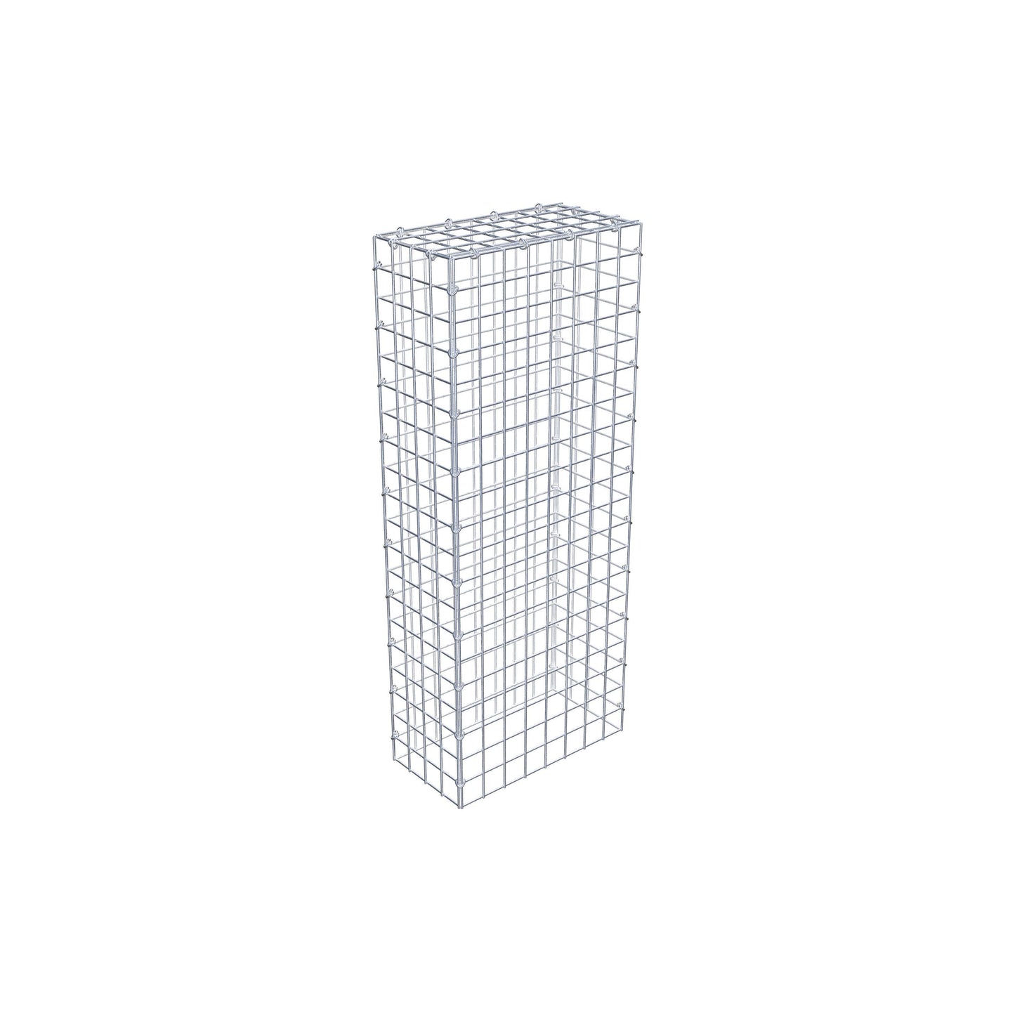 Fourche rapportée type 3 100 cm x 20 cm x 40 cm (L x H x P), mailles 5 cm x 5 cm, anneau C