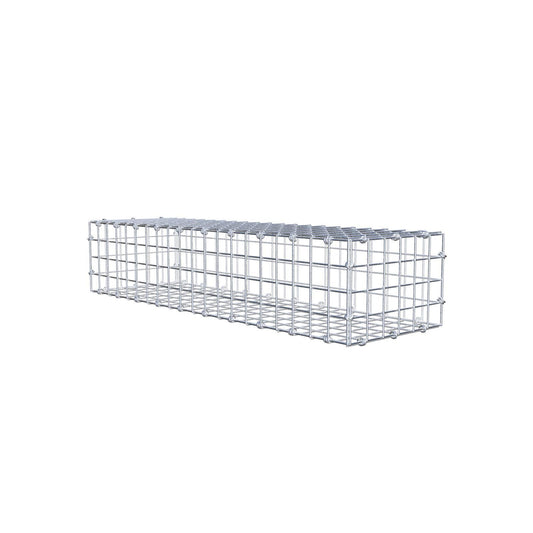 Schanskorf 100 cm x 20 cm x 30 cm (L x H x D), maaswijdte 5 x 5 cm, spiraalring