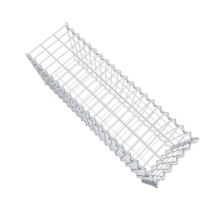 Anbaugabione Typ 2 100 cm x 40 cm x 30 cm (L x H x T), Maschenweite 5 cm x 10 cm, Spirale