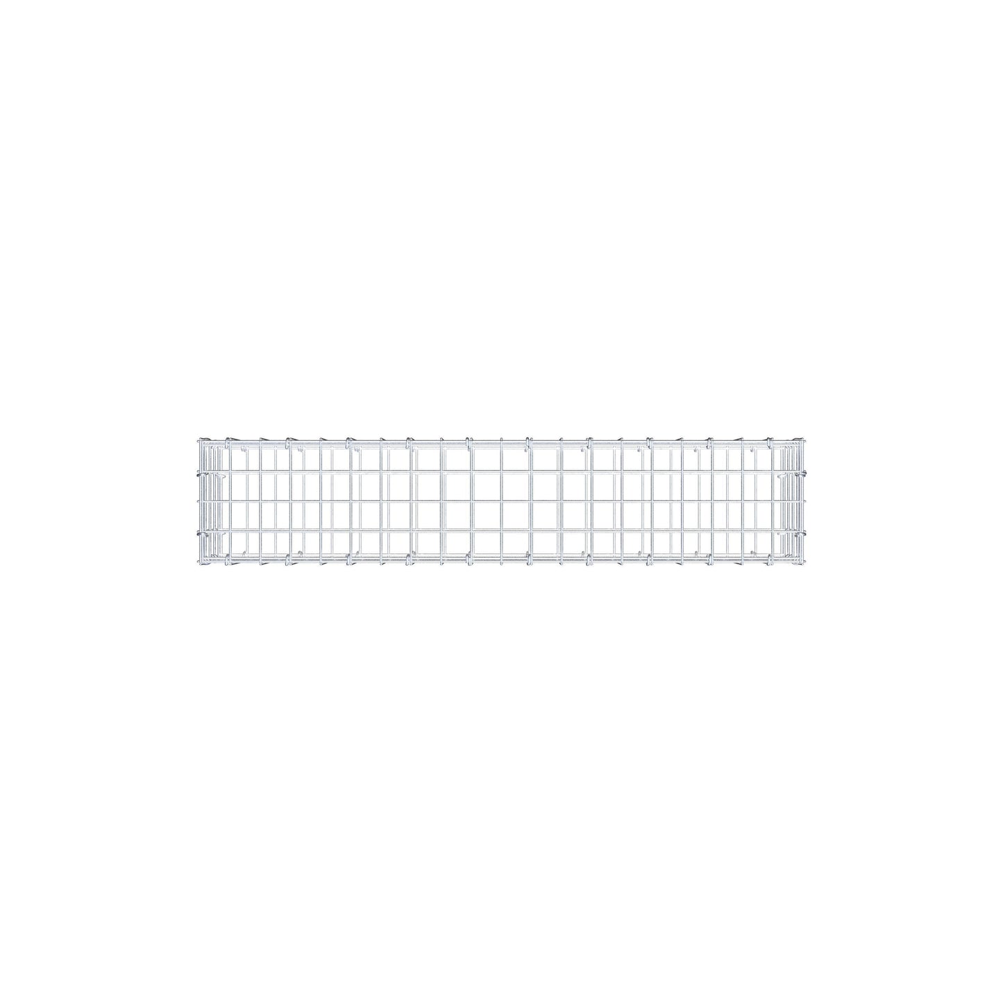 Gabion 100 cm x 20 cm x 20 cm (L x H x D), mesh size 5 cm x 5 cm, C-ring