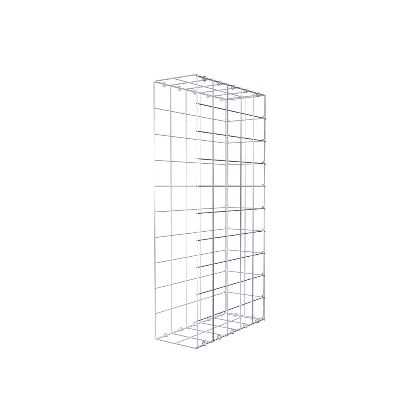 Anbaugabione Typ 2 100 cm x 50 cm x 20 cm (L x H x T), Maschenweite 10 cm x 10 cm, C-Ring