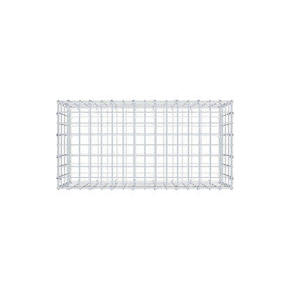 Gabion 80 cm x 40 cm x 40 cm (L x H x D), maskestørrelse 5 cm x 10 cm, C-ring