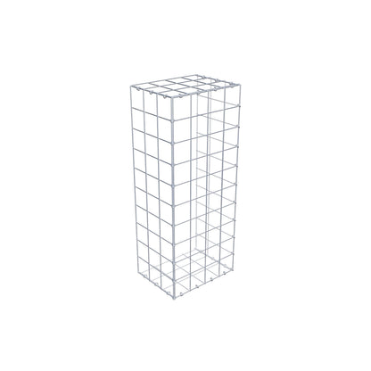 Anbaugabione Typ 2 100 cm x 30 cm x 40 cm (L x H x T), Maschenweite 10 cm x 10 cm, C-Ring