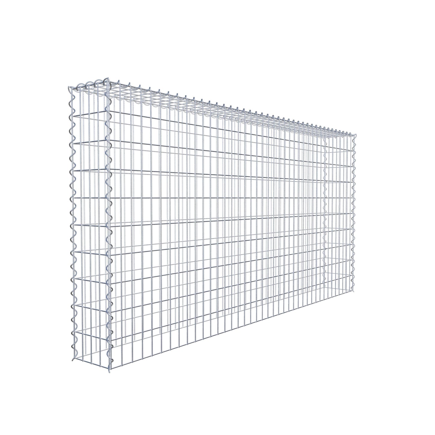 Opvokset gabion type 3 200 cm x 100 cm x 20 cm (L x H x D), maskestørrelse 5 cm x 10 cm, spiral