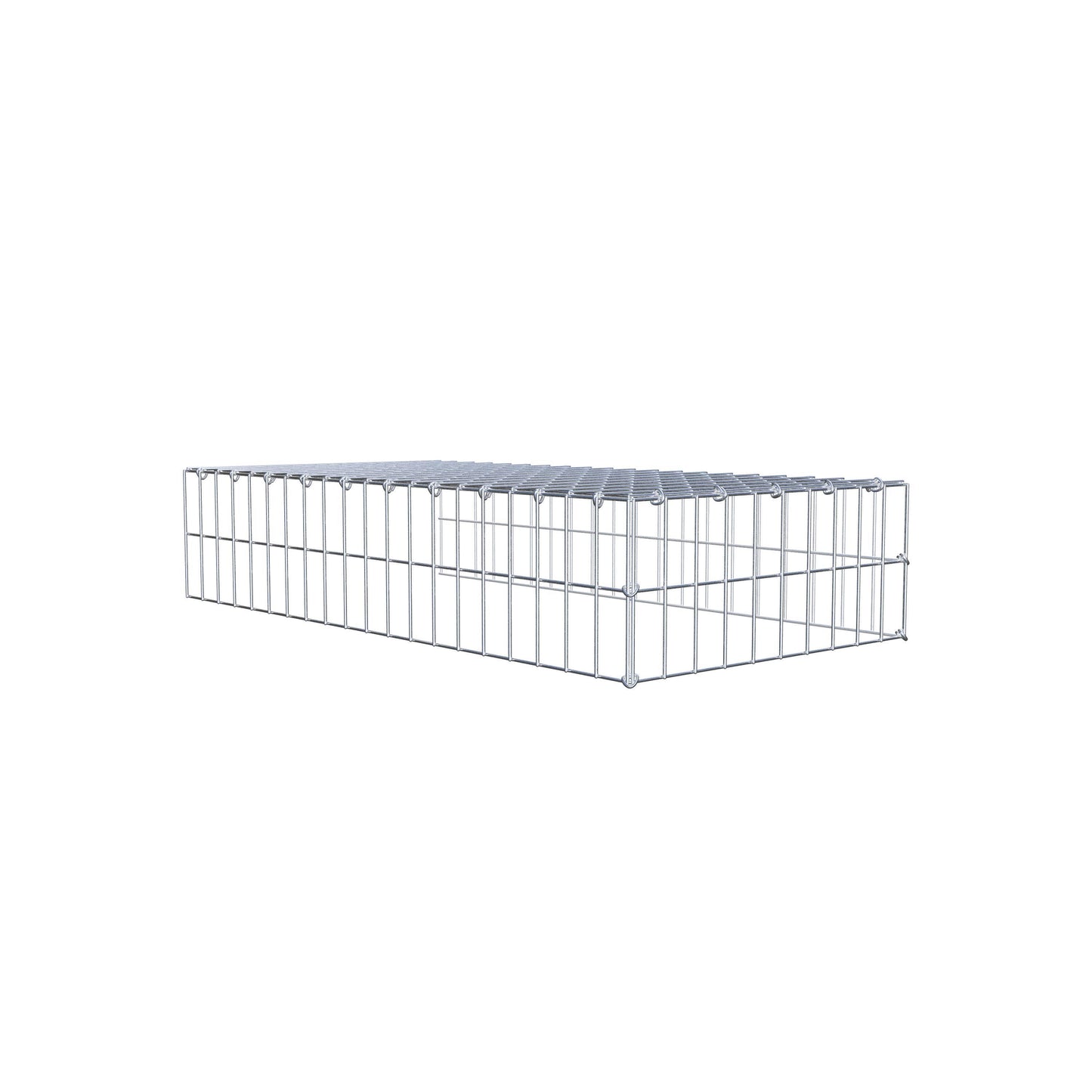 Fourche rapportée type 4 100 cm x 20 cm x 50 cm (L x H x P), mailles 5 cm x 10 cm, anneau C