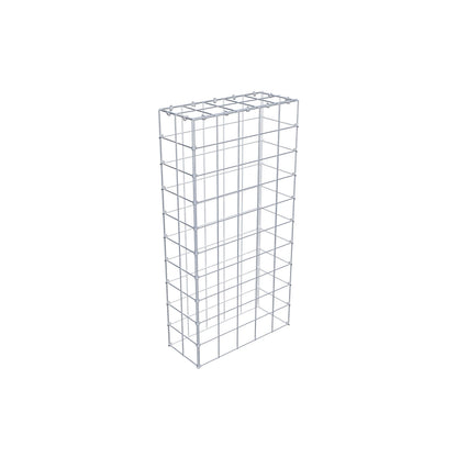 Anbaugabione Typ 3 100 cm x 20 cm x 50 cm (L x H x T), Maschenweite 10 cm x 10 cm, C-Ring