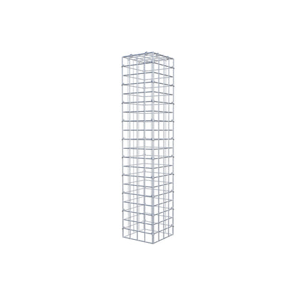 Anbaugabione Typ 3 100 cm x 20 cm x 20 cm (L x H x T), Maschenweite 5 cm x 5 cm, C-Ring