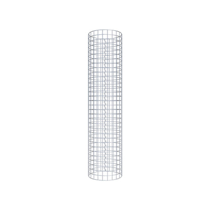 Gabionensäule rund 37 cm Durchmesser, 160 cm Höhe, Maschenweite 5 cm x 5 cm