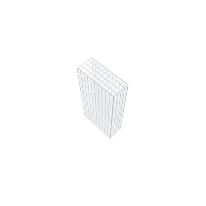 Tilläggspåle typ 2 200 cm x 100 cm x 40 cm (L x H x D), maskstorlek 10 cm x 10 cm, C-ring