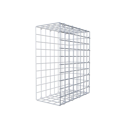 Fourche rapportée type 2 50 cm x 40 cm x 20 cm (L x H x P), mailles 5 cm x 5 cm, anneau C