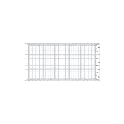 Anbaugabione Typ 2 100 cm x 40 cm x 50 cm, Maschenweite 5 cm x 10 cm, C-Ring