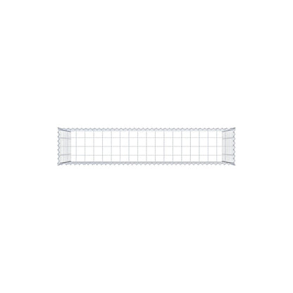 Anbaugabione Typ 3 200 cm x 100 cm x 40 cm (L x H x T), Maschenweite 10 cm x 10 cm, Spirale
