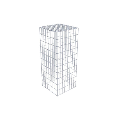 Fourche rapportée type 3 100 cm x 40 cm x 40 cm (L x H x P), mailles 5 cm x 10 cm, anneau C