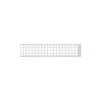 Fourche rapportée type 2 100 cm x 30 cm x 20 cm (L x H x P), mailles 5 cm x 5 cm, anneau C