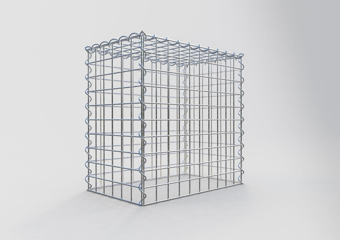 Gavión adicional tipo 3 50 cm x 50 cm x 30 cm (L x A x P), malla 5 cm x 5 cm, en espiral