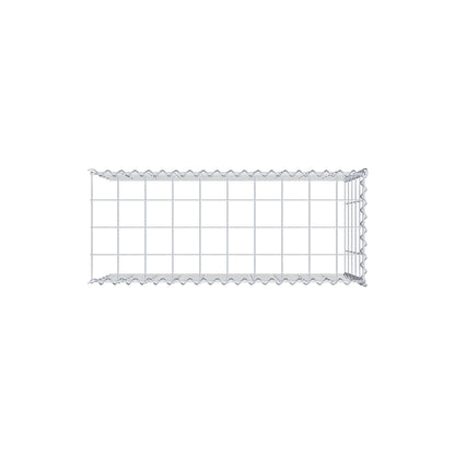Anbaugabione Typ 4 100 cm x 50 cm x 40 cm (L x H x T), Maschenweite 10 cm x 10 cm, Spirale