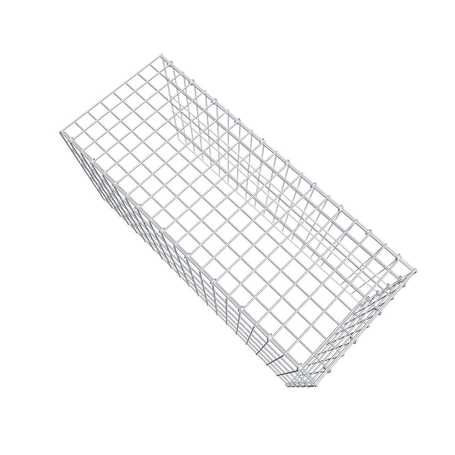 Fourche rapportée type 4 100 cm x 50 cm x 40 cm (L x H x P), mailles 5 cm x 10 cm, anneau C