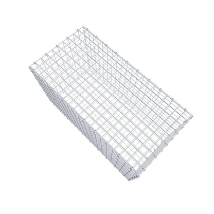 Schanskorf 100 cm x 60 cm x 50 cm (L x H x D), maaswijdte 5 x 5 cm, spiraalring