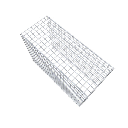 Monteret gabion type 4 100 cm x 70 cm x 40 cm (L x H x D), maskestørrelse 5 cm x 5 cm, C-ring