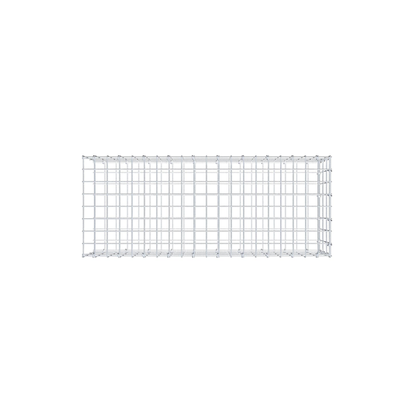 Pile aggiuntivo tipo 2 100 cm x 30 cm x 40 cm, maglia 5 cm x 10 cm, anello a C