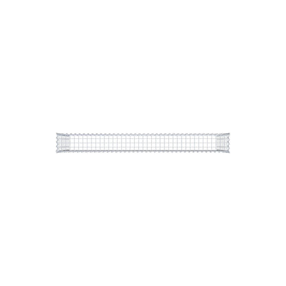 Opvokset gabion type 3 200 cm x 100 cm x 20 cm (L x H x D), maskestørrelse 5 cm x 10 cm, spiral