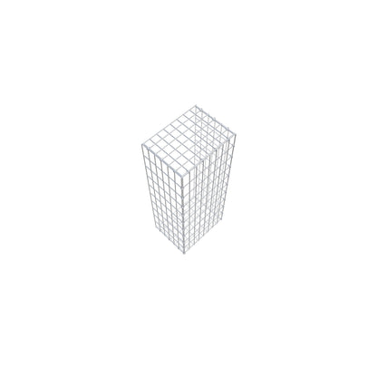 Pile aggiuntivo tipo 2 100 cm x 30 cm x 40 cm, maglia 5 cm x 10 cm, anello a C