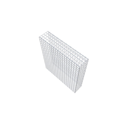 Gabbione aggiuntivo tipo 4 100 cm x 90 cm x 20 cm (L x H x P), maglia 5 cm x 5 cm, anello a C