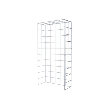 Pila adicional tipo 4 100 cm x 20 cm x 50 cm (L x A x P), malla 10 cm x 10 cm, anillo en C