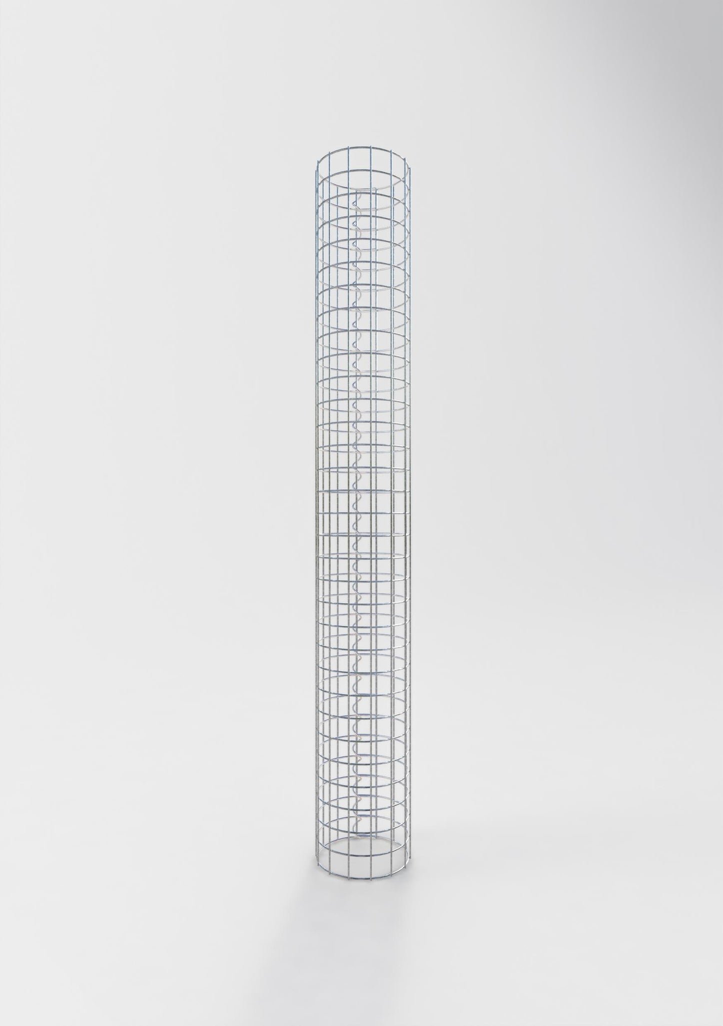 Gabionsøjle ca. 22 cm diameter, 160 cm højde, maskestørrelse 5 cm x 5 cm