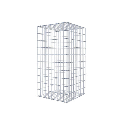 Gabione 100 cm x 50 cm x 50 cm (L x H x T), Maschenweite 5 cm x 10 cm, C-Ring