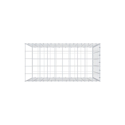 Type 2 oplegkorf 100 cm x 70 cm x 50 cm (L x H x D), maaswijdte 10 cm x 10 cm, C-ring